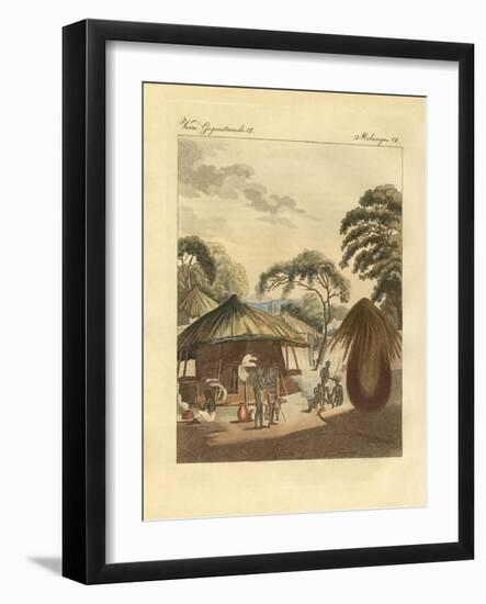 The Flat of the Bechuans-null-Framed Giclee Print