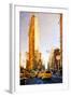 The Flatiron Building - In the Style of Oil Painting-Philippe Hugonnard-Framed Giclee Print