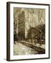 The Flatiron Building, New York, 1903-1905-Ernest Lawson-Framed Giclee Print