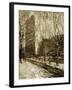 The Flatiron Building, New York, 1903-1905-Ernest Lawson-Framed Giclee Print