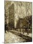 The Flatiron Building, New York, 1903-1905-Ernest Lawson-Mounted Giclee Print