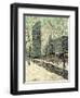 The Flatiron Building, New York, C.1903-05-Ernest Lawson-Framed Giclee Print