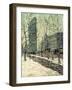 The Flatiron Building, New York, C.1903-05-Ernest Lawson-Framed Giclee Print