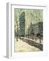 The Flatiron Building, New York, C.1903-05-Ernest Lawson-Framed Giclee Print