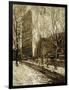 The Flatiron Building, New York-Ernest Lawson-Framed Giclee Print