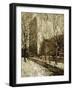 The Flatiron Building, New York-Ernest Lawson-Framed Giclee Print