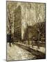 The Flatiron Building, New York-Ernest Lawson-Mounted Giclee Print