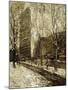 The Flatiron Building, New York-Ernest Lawson-Mounted Giclee Print