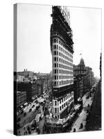 The Flatiron Building, NYC, 1901-Science Source-Stretched Canvas