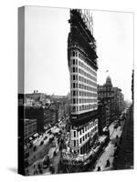 The Flatiron Building, NYC, 1901-Science Source-Stretched Canvas
