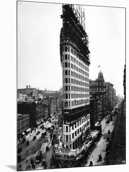 The Flatiron Building, NYC, 1901-Science Source-Mounted Giclee Print