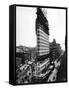 The Flatiron Building, NYC, 1901-Science Source-Framed Stretched Canvas