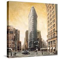 The Flatiron Building-Matthew Daniels-Stretched Canvas
