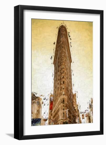 The Flatiron - In the Style of Oil Painting-Philippe Hugonnard-Framed Giclee Print