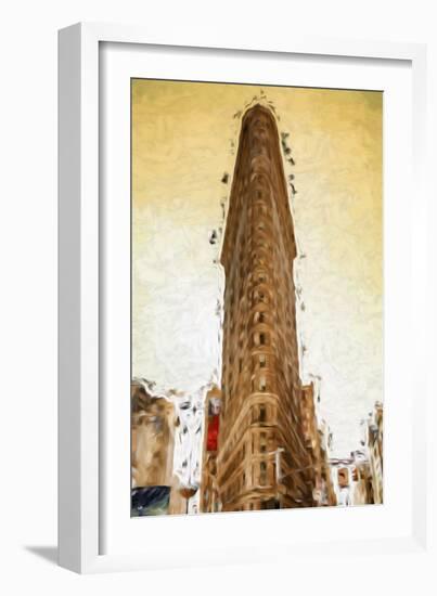 The Flatiron - In the Style of Oil Painting-Philippe Hugonnard-Framed Giclee Print