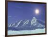 The Flatirons Near Boulder, CO, Winter-Chris Rogers-Framed Premium Photographic Print