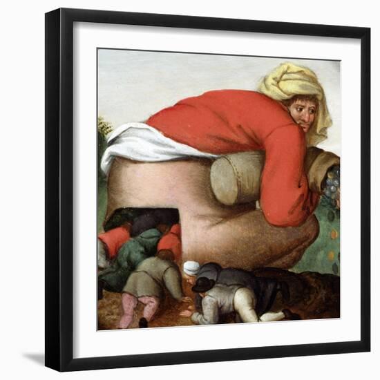 The Flatterers-Pieter Brueghel the Younger-Framed Giclee Print