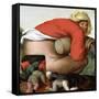 The Flatterers-Pieter Brueghel the Younger-Framed Stretched Canvas