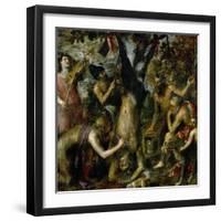 The Flaying of Marsyas, 1570-1575-Titian (Tiziano Vecelli)-Framed Giclee Print