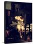 The Flea, 1710-30-Giuseppe Maria Crespi-Stretched Canvas