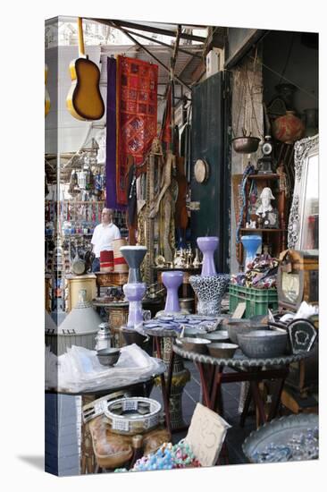 The Flea Market in Jaffa, Tel Aviv, Israel, Middle East-Yadid Levy-Stretched Canvas