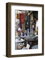 The Flea Market in Jaffa, Tel Aviv, Israel, Middle East-Yadid Levy-Framed Photographic Print