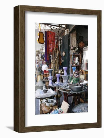 The Flea Market in Jaffa, Tel Aviv, Israel, Middle East-Yadid Levy-Framed Photographic Print