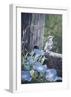 The Fledgling - Young Mockingbird-Wilhelm Goebel-Framed Giclee Print