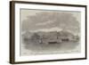 The Fleet in China under Admiral Jones Assembled Off Kintang Prior to the Occupation of Chusan-null-Framed Giclee Print