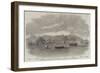 The Fleet in China under Admiral Jones Assembled Off Kintang Prior to the Occupation of Chusan-null-Framed Giclee Print