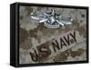 The Fleet Marine Force Warfare Specialist Pin-Stocktrek Images-Framed Stretched Canvas