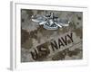 The Fleet Marine Force Warfare Specialist Pin-Stocktrek Images-Framed Photographic Print