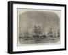 The Fleet of Ironclads at Portland Harbour-Edwin Weedon-Framed Giclee Print