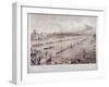 The Fleet of the City Steamboats Passing in Review Order Off Chelsea, London, C1860-Edwin Jewitt-Framed Giclee Print