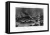 The Fleet Passing Forts on the Mississippi, Capture of New Orleans, 1862-1867-W Ridgway-Framed Stretched Canvas