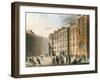 The Fleet Prison from Ackermann's "Microcosm of London," Volume II, 1809-T. & Pugin Rowlandson-Framed Giclee Print