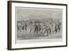 The Fleet Sports at Malta, a Seven-Pounder Field-Gun Obstacle Race-null-Framed Giclee Print