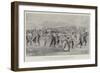 The Fleet Sports at Malta, a Seven-Pounder Field-Gun Obstacle Race-null-Framed Giclee Print
