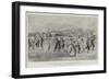 The Fleet Sports at Malta, a Seven-Pounder Field-Gun Obstacle Race-null-Framed Giclee Print