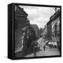 The Fleischbrucke (Meat Bridg), Nuremberg, Germany, C1900s-Wurthle & Sons-Framed Stretched Canvas