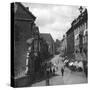 The Fleischbrucke (Meat Bridg), Nuremberg, Germany, C1900s-Wurthle & Sons-Stretched Canvas