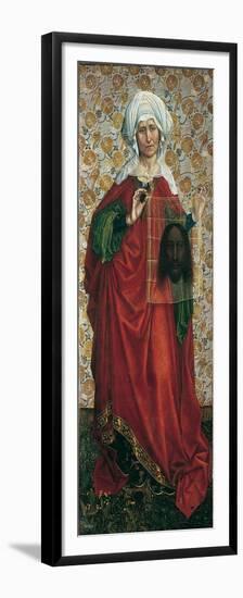 The Flémalle Panels: Saint Veronica-Robert Campin-Framed Premium Giclee Print