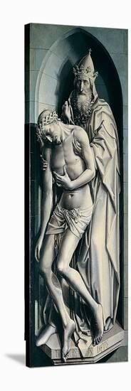 The Flémalle Panels: the Holy Trinity-Robert Campin-Stretched Canvas