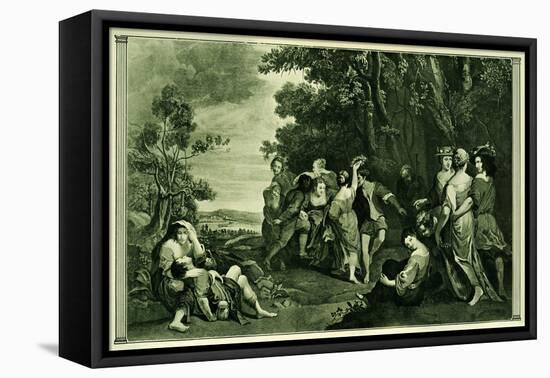 The Flemish Dance by Peter Paul Rubens-Peter Paul Rubens-Framed Stretched Canvas