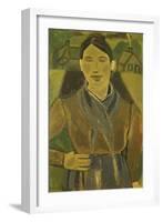 The Flemish Peasant; La Paysanne Flamande, C.1935-Gustave de Smet-Framed Giclee Print