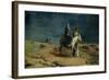 The Flight from the Sword of Herod, 1880-John Rogers Herbert-Framed Giclee Print