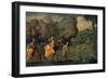 The Flight into Egypt, 1500s-Titian (Tiziano Vecelli)-Framed Giclee Print