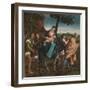 The Flight into Egypt, 1534-Jacopo Bassano-Framed Giclee Print