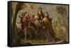 The Flight into Egypt, 1669-Jose Moreno-Framed Stretched Canvas