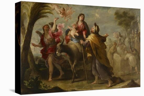 The Flight into Egypt, 1669-Jose Moreno-Stretched Canvas